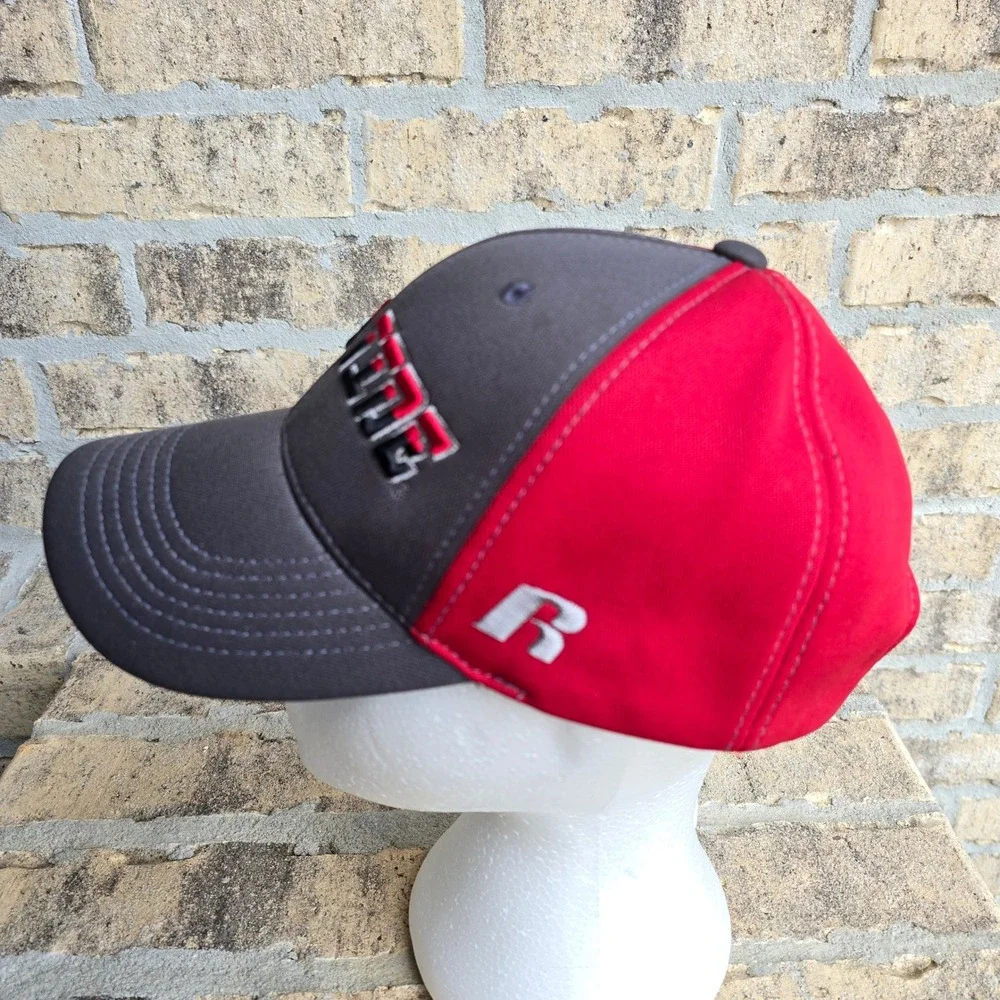 Russell Athletic Roll Tide Alabama Crimson Tide Baseball Cap Hat Men's Gray Red